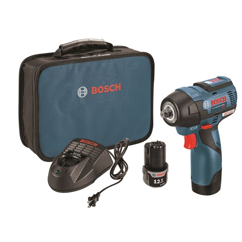 Bosch | PS82-02 12V Max EC Brushless 3/8 In. Impact Wrench Kit