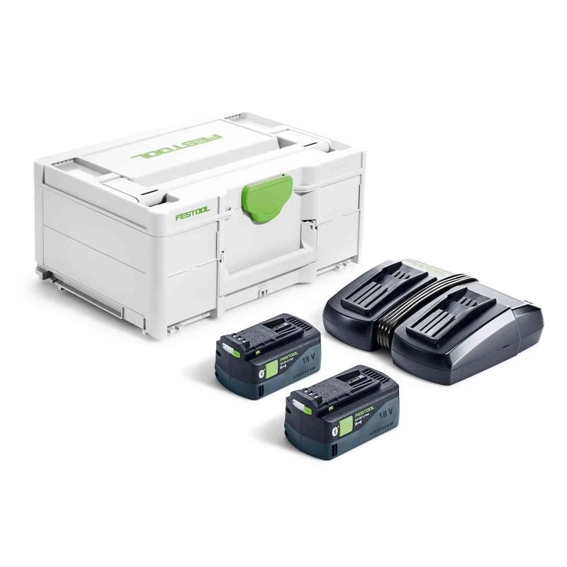 FESTOOL 577079 Energy Set - SYS 18V 2x5,0/TCL 6 DUO