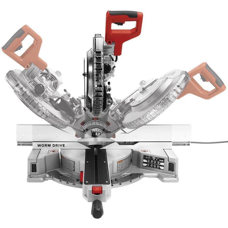 SKILSAW SPT88-01 12 In. Worm Drive Dual Bevel Sliding Miter Saw