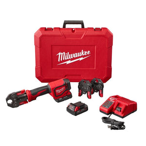 Milwaukee 2674-22C M18â„¢ Short Throw Press Tool Kit with PEX Crimp Jaws