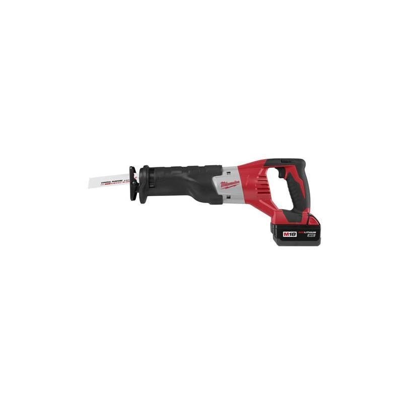 Milwaukee | 2620-21 Sawzall M18 Cordless Lithium-Ion Recip Saw Tool Kit with One Battery