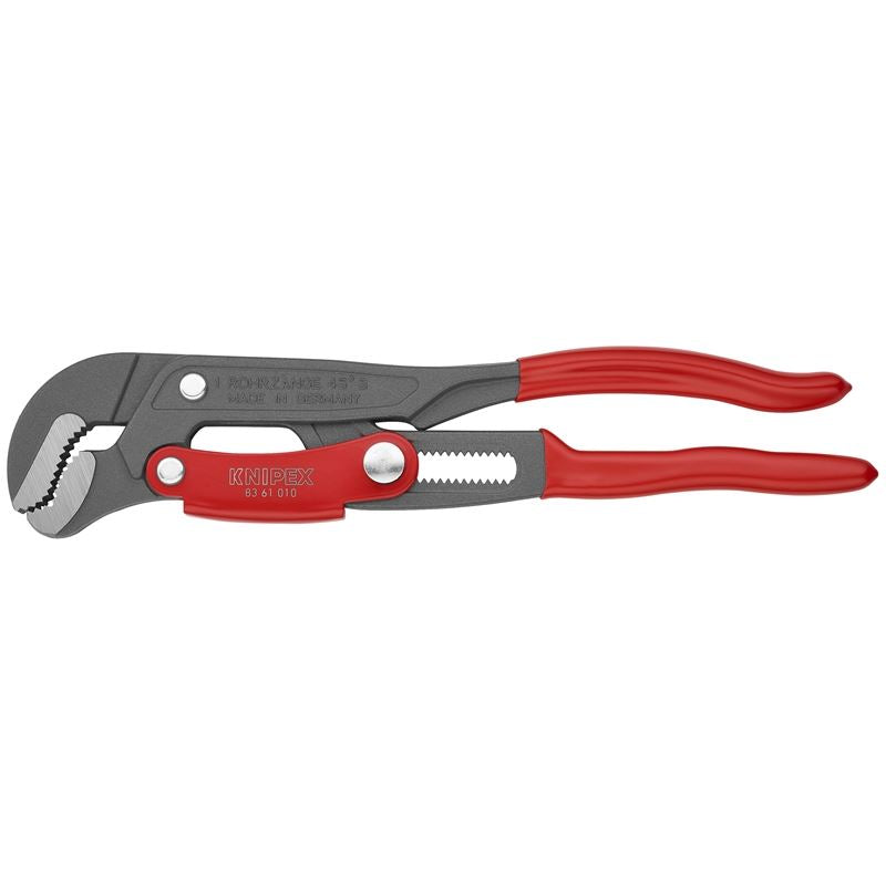 KNIPEX 83 61 010 13in Rapid Adjust Swedish Pipe Wrench S Type