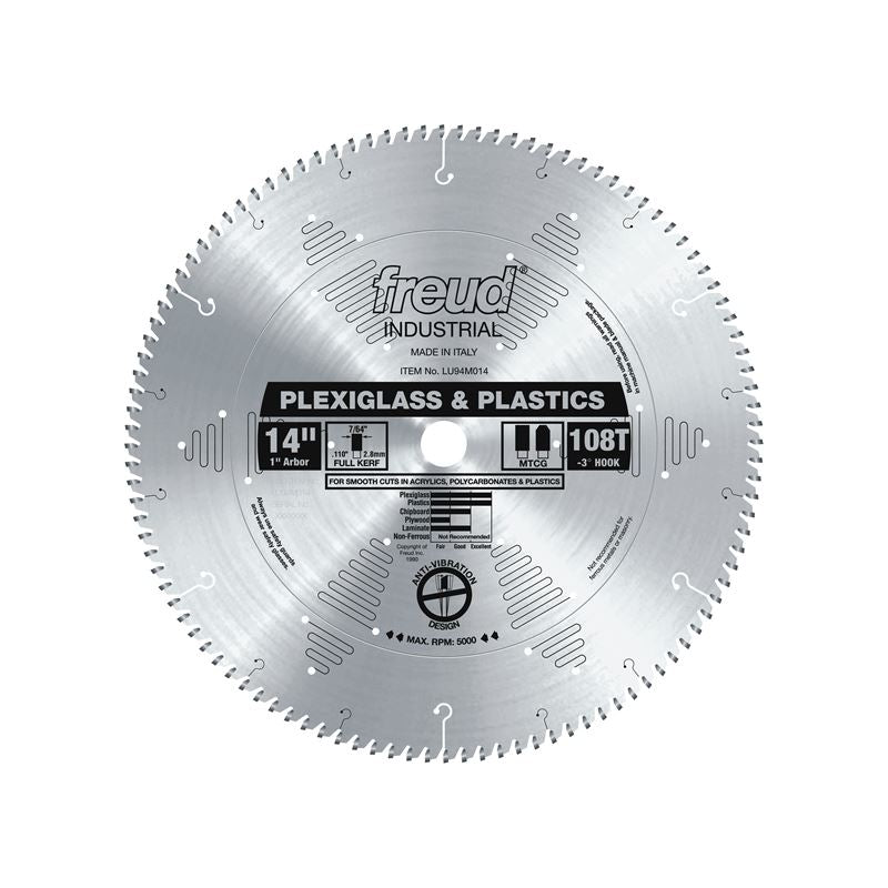 Freud | LU94M014 14" Industrial Plastic Saw Blade