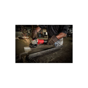 Milwaukee 6143-31 11 Amp 4-1/2" / 5" Braking Small Angle Grinder Paddle No-Lock