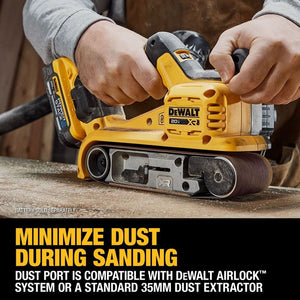 DEWALT DCW220B 20V MAX XR Brushless Cordless Belt Sander (Tool Only)