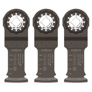 Bosch | OSL114F-3 1-1/4 In. Starlock Bi-Metal Plunge Cut Blade 3 Pk.