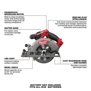 Milwaukee 3697-25 M18 FUEL 5 Tool Combo Kit