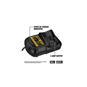 DEWALT DCB205CK 20V MAX 5.0Ah Battery Charger Kit with Bag