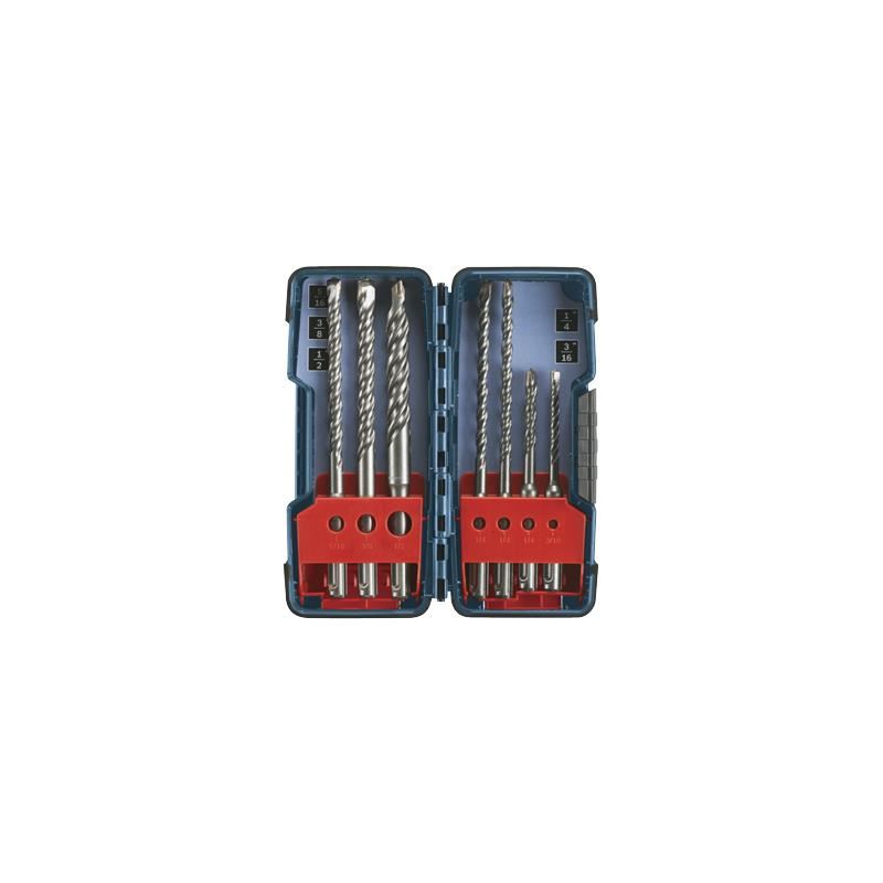 Bosch HCK001 7pc SDS PLUS Bit Set