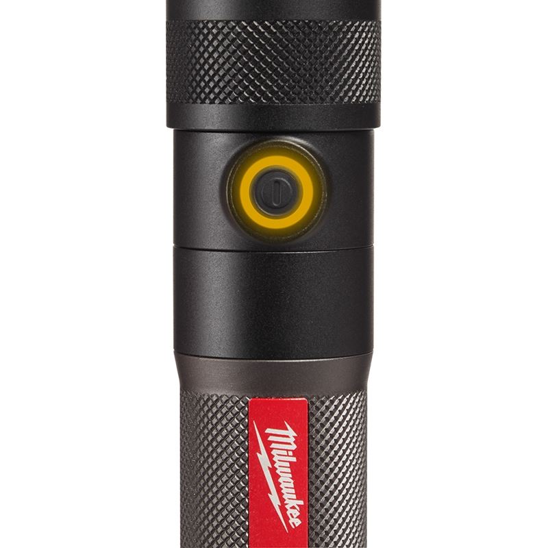 Milwaukee USB Rechargeable 1100L Twist Focus Flashlight