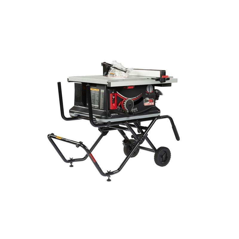 SawStop JSS-120A60 Jobsite Saw PRO with Mobile Cart Assembly - 15A 120V 60Hz