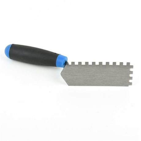 ProXTile 5 in. x 2 in. Square Notched Margin Trowel (1/4 in. x 1/4in. Sq Notch)