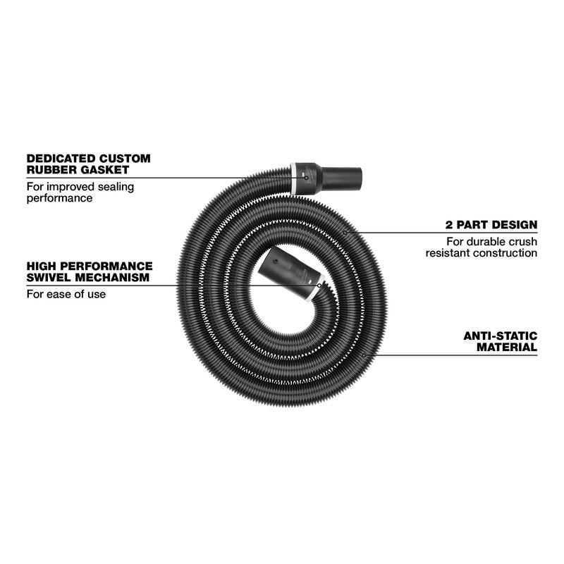 Milwaukee 49-90-1996 1-7/8in x 9' Flexible Hose