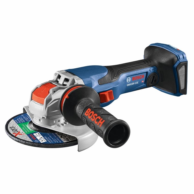 Bosch GWX18V-13CN PROFACTOR 18V Spitfire X-LOCK Connected-Ready 5 - 6 In. Angle Grinder with Slide Switch (Bare Tool)