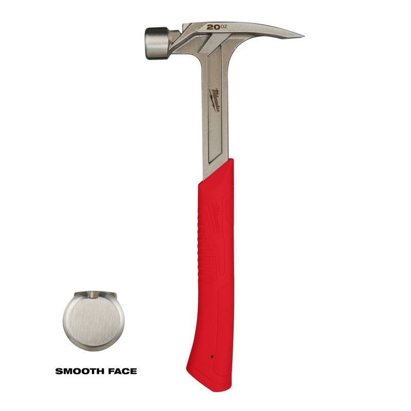 Milwaukee 48-22-9020 20oz Smooth Face Rip Claw Hammer