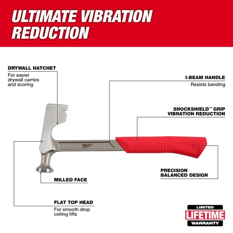 Milwaukee 48-22-9060 15oz Drywall Hammer