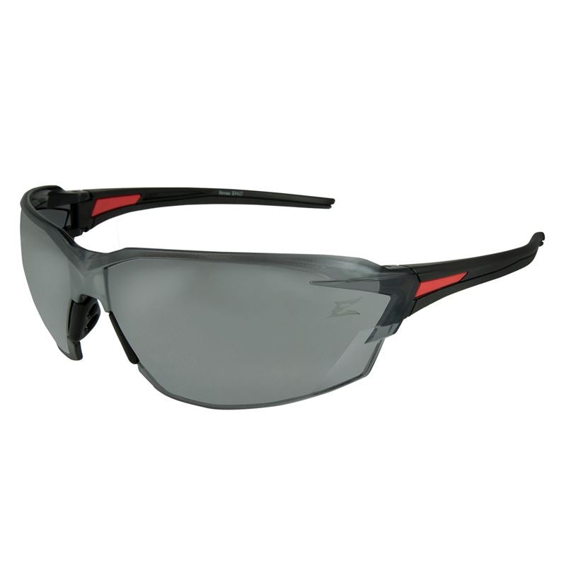 Edge Eyeware XV417 Nevosa - Black Frame / Silver Mirror Lenses