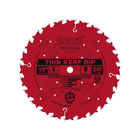 Freud | LU87R010 10" 24 Tooth Thin Kerf Rip Saw Blade