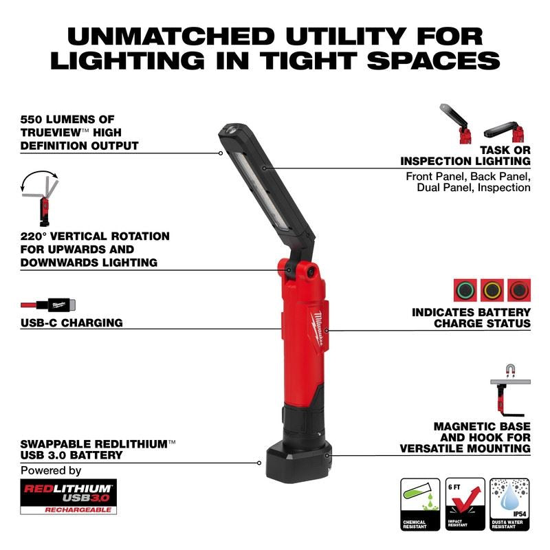 Milwaukee 2128-21 RLUSB STICK LIGHT