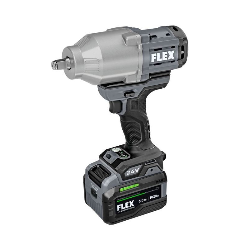 FLEX FX1471-1H 24V 1/2 in High Torque Impact Wrench Stacked-Lithium Kit