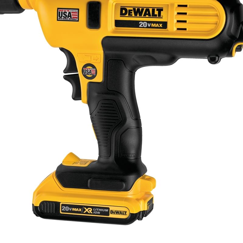 DEWALT DCE560D1 20V MAX* 10oz/300ml Adhesive Gun Kit