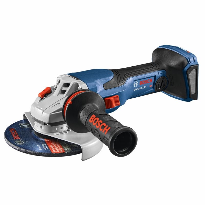 Bosch GWS18V-13CN PROFACTOR 18V Spitfire Connected-Ready 5 - 6 In. Angle Grinder with Slide Switch (Bare Tool)