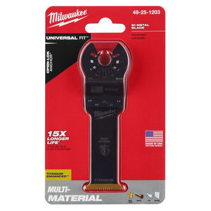 Milwaukee 49-25-1203 OPEN-LOK 1-1/4 in Titanium Enhanced Bi-Metal Multi-Material Blade 1 Pk