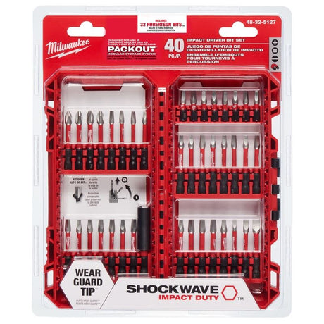 Milwaukee 48-39-5127 40PC IMPACT SHOCKWAVE SET