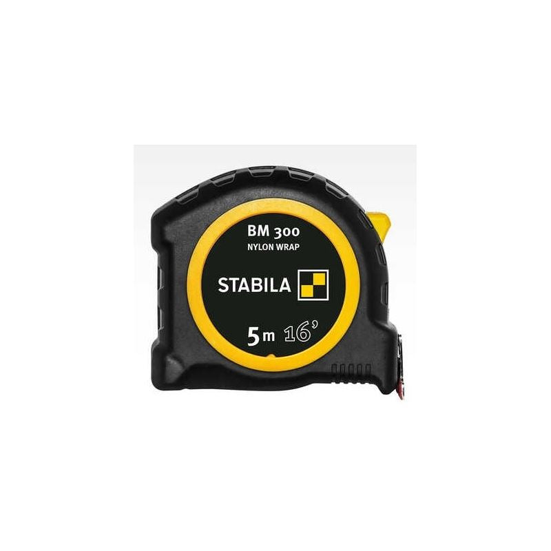 Stabila 30616 BM300 Tape Measure 5M/16ft Combo