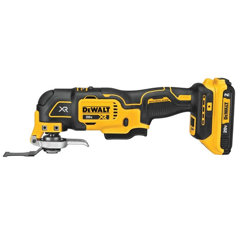 DEWALT DCS356D1 20V MAX* XR Brushless Cordless 3-Speed  Oscillating Multi-Tool Kit (2.0 Ah Battery)