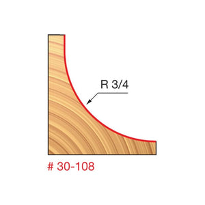 Freud | 30-108 3/4 Radius Cove Bit