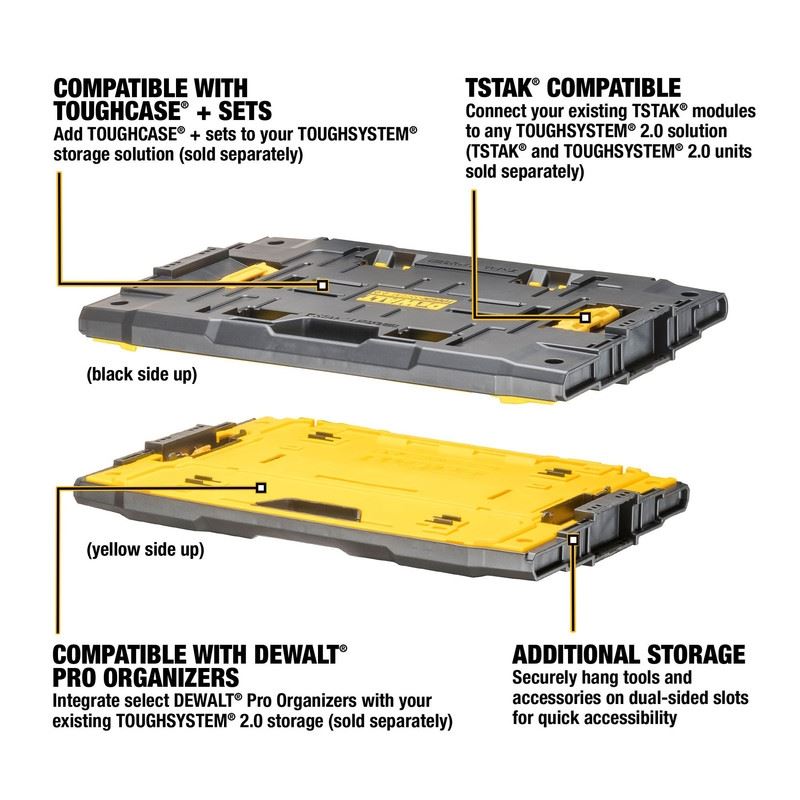 DEWALT DWST08017 DEWALT TOUGHSYSTEM 2.0 Adaptor