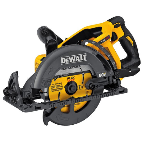 DEWALT DCS577B FLEXVOLTÂ® 60V MAX* 7-1/4 in. Cordless Worm Drive Style Saw (Bare)