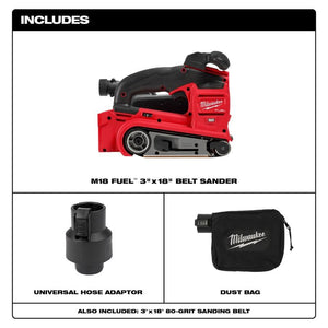 Milwaukee 2832-20 M18 Fuel Belt Sander