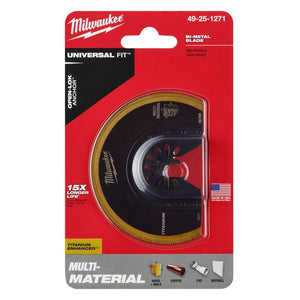 Milwaukee 49-25-1271 OPEN-LOK 3-1/2 in Titanium Enhanced Bi-Metal Segmented Blade 1 Pk