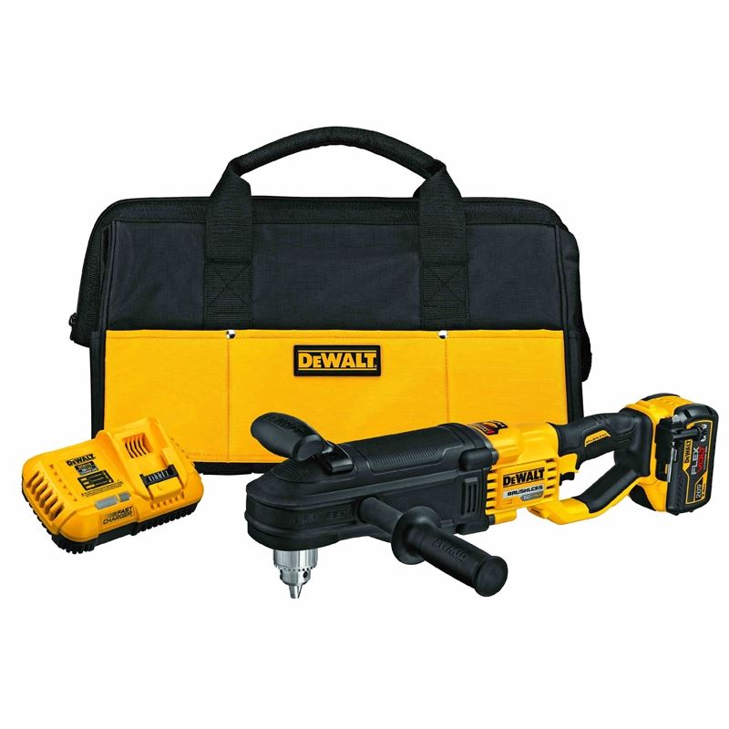 DEWALT DCD470 60v MAX* In-Line Stud  Joist Drill with E-Clutch System Kit