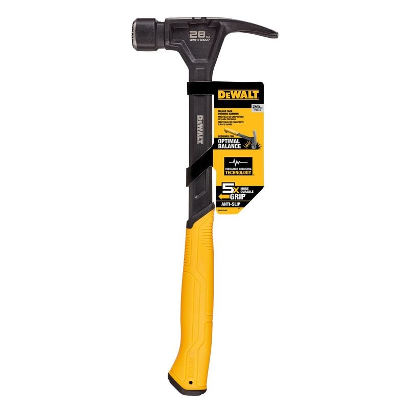 DEWALT DWHT51007 28 oz Steel Framing Hammer