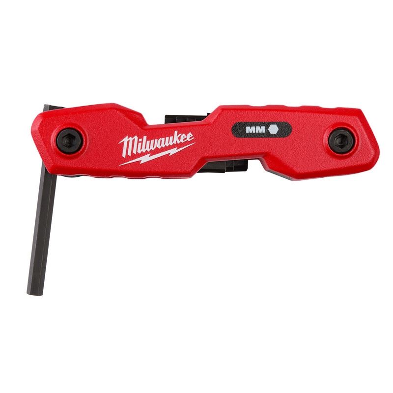 Milwaukee 48-22-2182 8 Key Folding Hex Key Set  - Metric