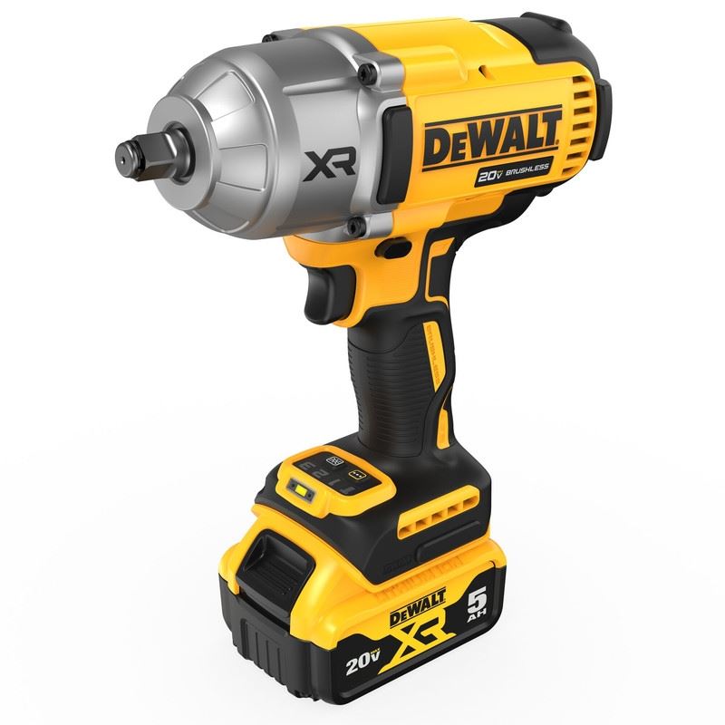 DEWALT DCF900P2 20V MAX XR 1/2 In. High Torque Impact Wrench with Hog Ring Anvil