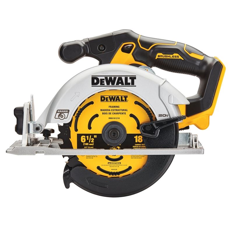 DeWalt DCS565B 20V MAX 6-1/2 In. Brushless Cordless Circular Saw (Tool Only)