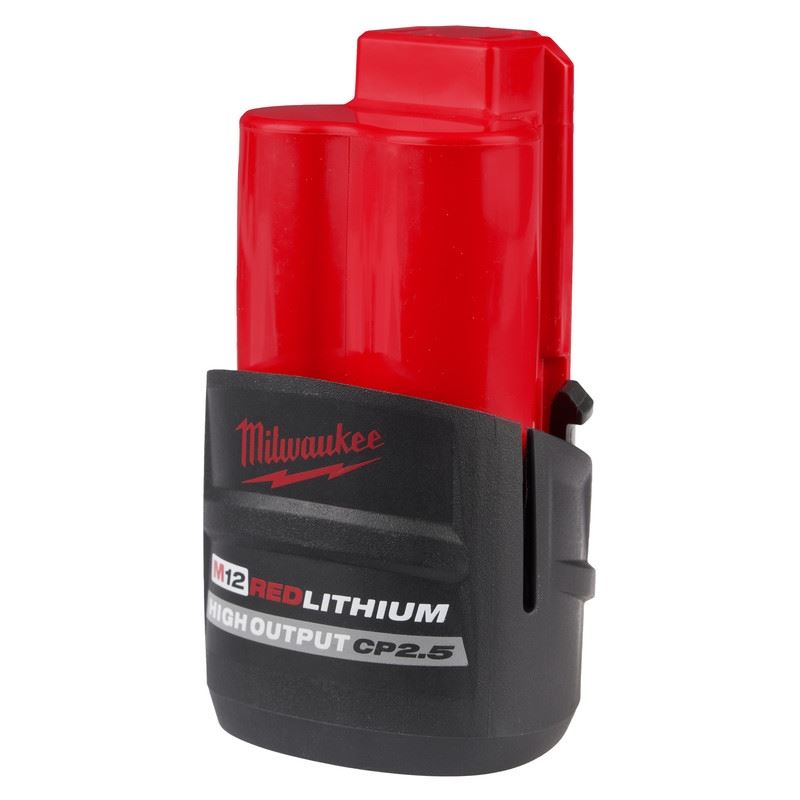 Milwaukee 48-11-2425 M12 REDLITHIUM HIGH OUTPUT CP2.5 Battery Pack