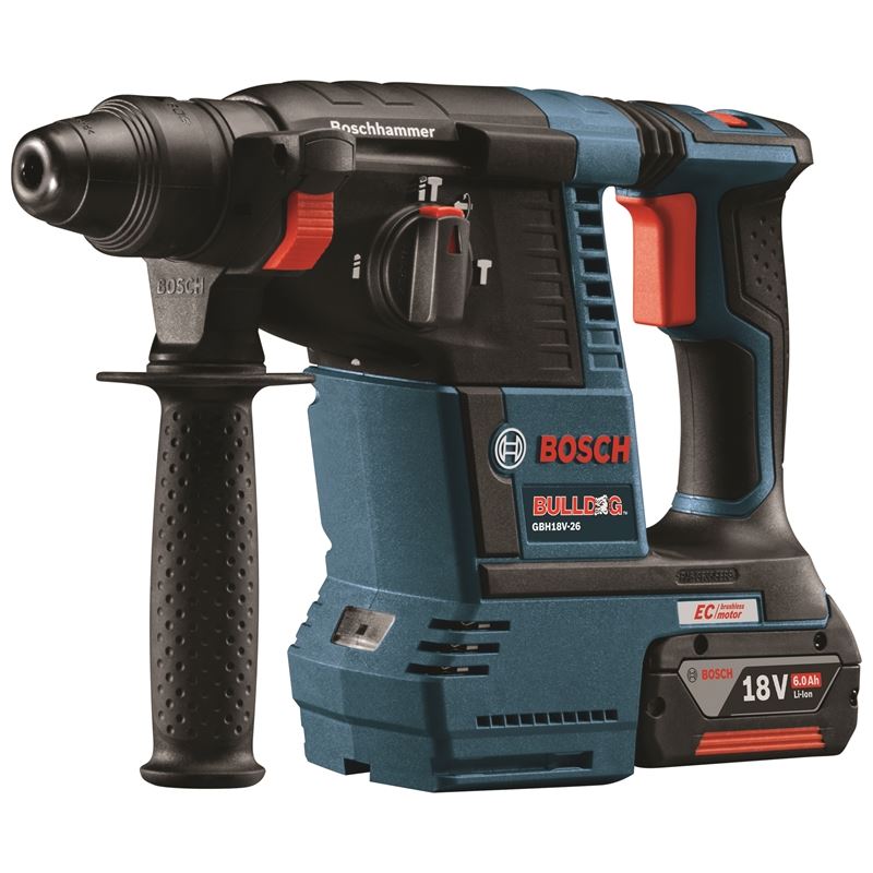 Bosch 18V EC Brushless 1 In. SDS-plusÂ® Bulldogâ„¢ Rotary Hammer Kit - GBH18V-26K | BFP