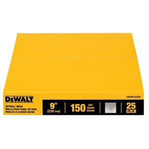 DeWalt DWAM15025P 9 IN DRYWALL MESH DISC 120 GRIT