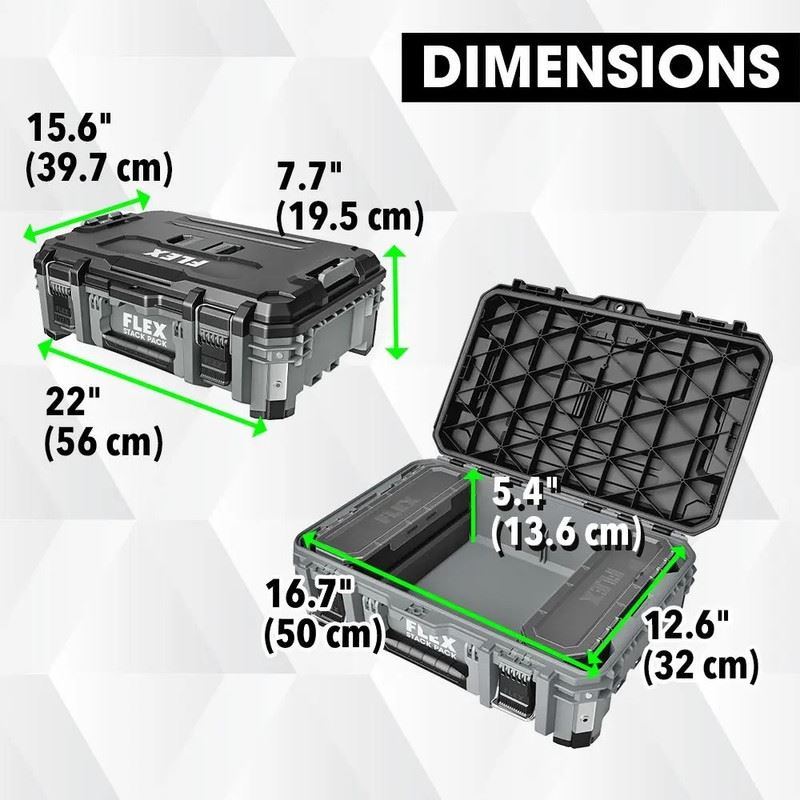 FLEX FS1103 STACK PACK SUITCASE TOOL BOX