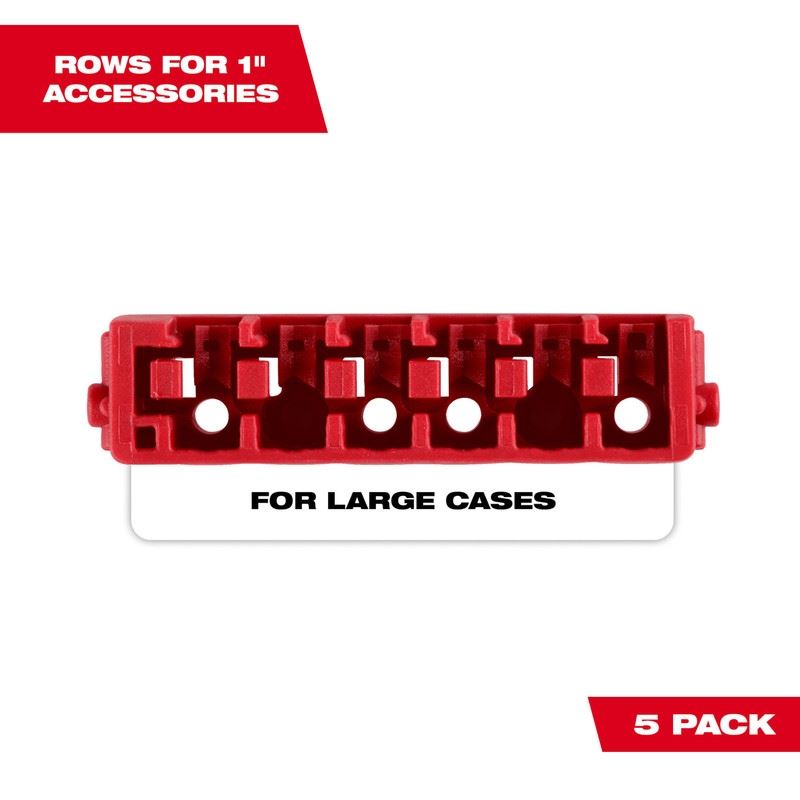 Milwaukee 48-32-9934 Large Case Rows for Insert Bit Accessories 5PK