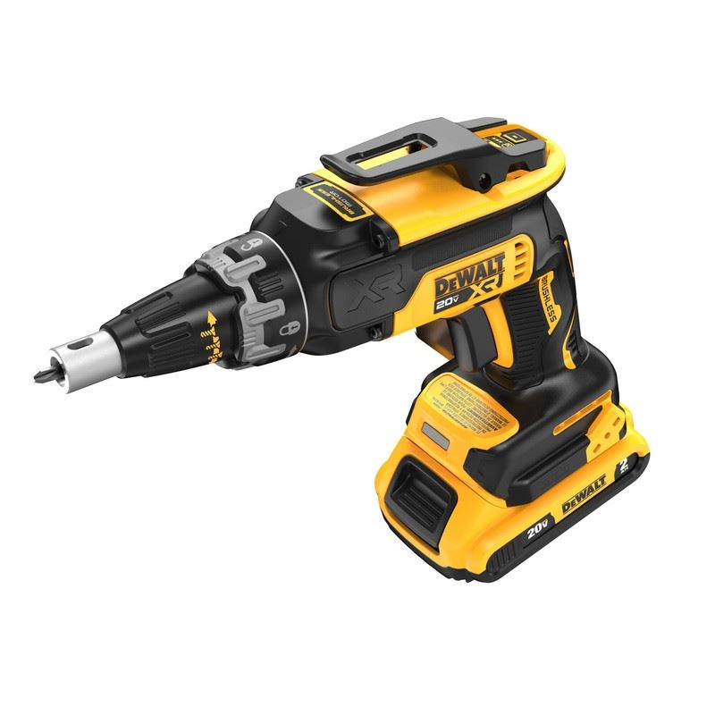 DEWALT DCF630D2 20V MAX XR Brushless Drywall Screwgun Kit (2.0Ah)