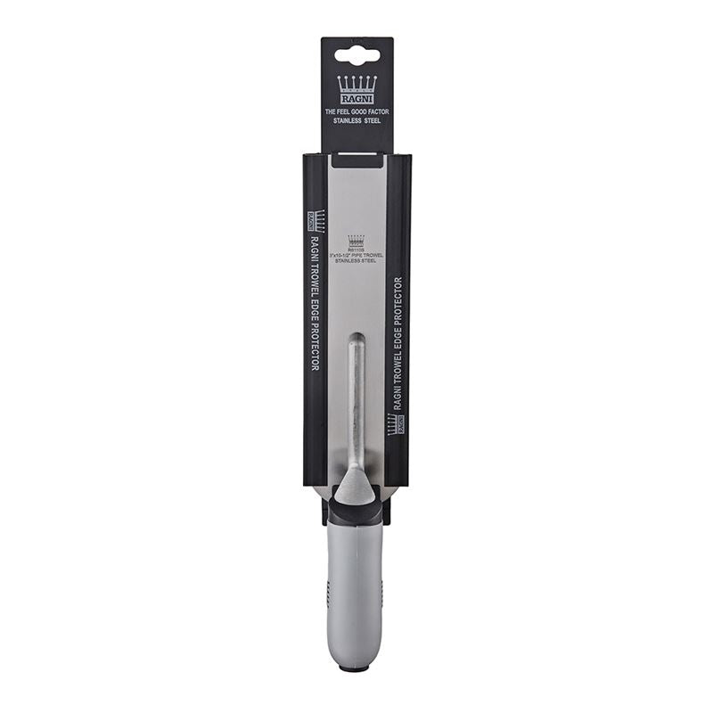 RAGNI R6110S 10 in x 3 in Stainless Steel Pipe Trowel