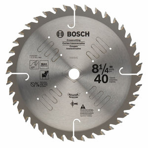 Bosch | PS840GP 8-1/4 In. 40 Tooth Precision Series Circular Saw Blade