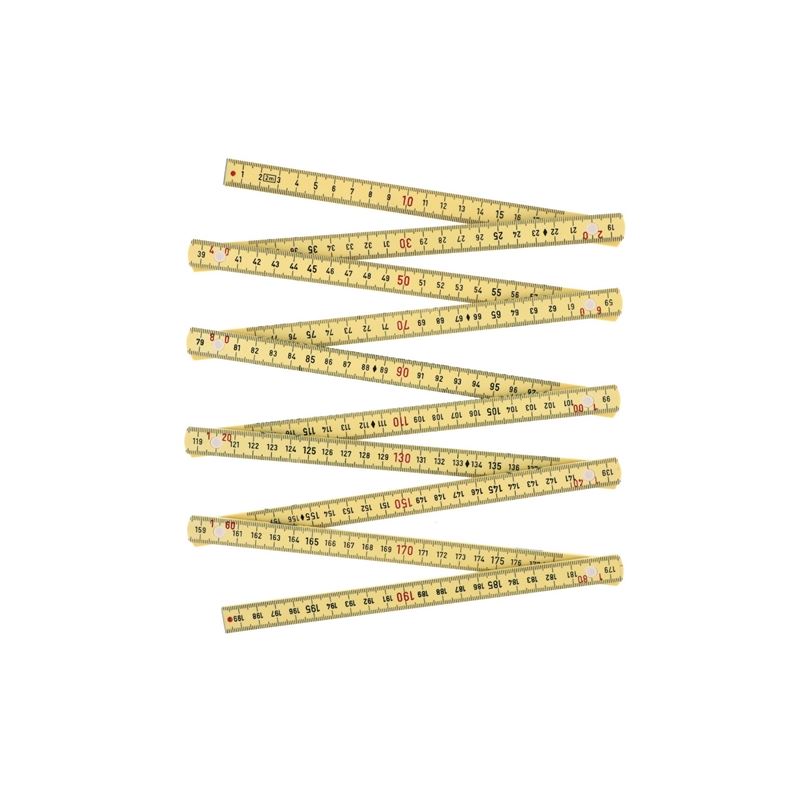 WIHA 61662 MaxiFlex Folding Ruler Combination Metric/Inch