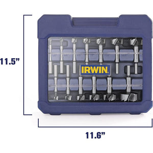 IRWIN 1966893 14 PC Forstner Bit Set (Marples)